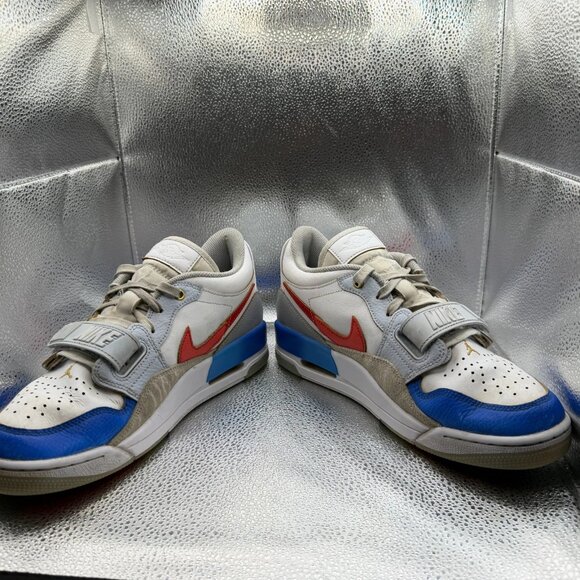 Size 8.5 Nike Jordan Legacy 312 Low Philippines White Blue Red Shoes FN8902-161 - Picture 6 of 11